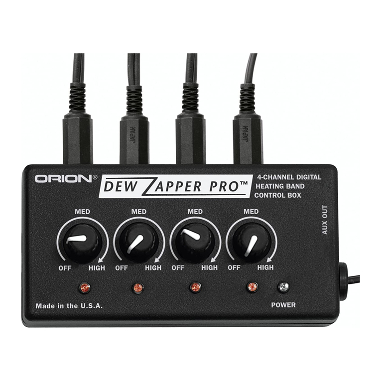 Orion Dew Zapper Pro manual
