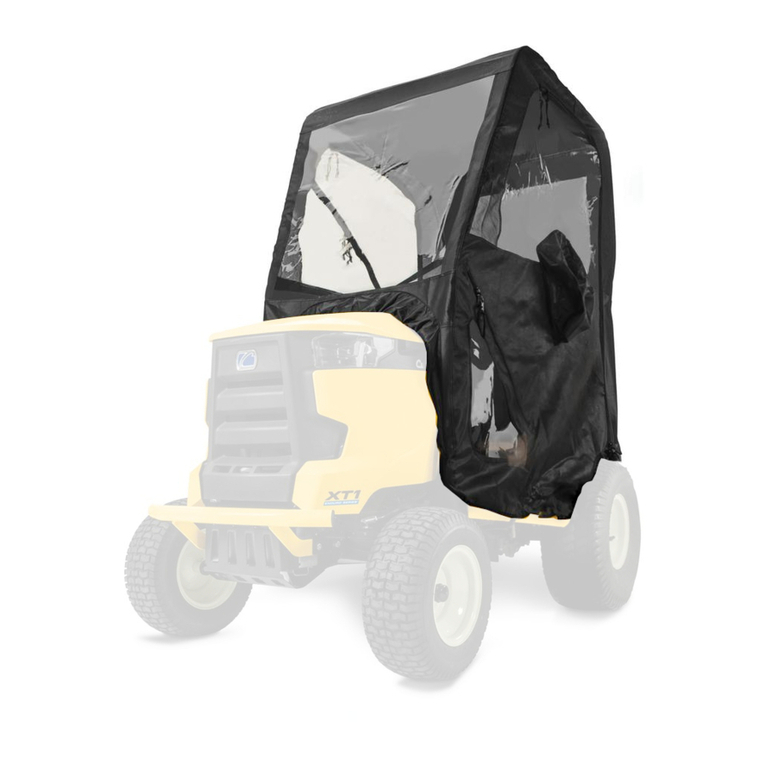 Cub Cadet Snow Cab/Sun Shade Operator's manual Cub Cadet Snow Cab/Sun Shade Operator's manual
