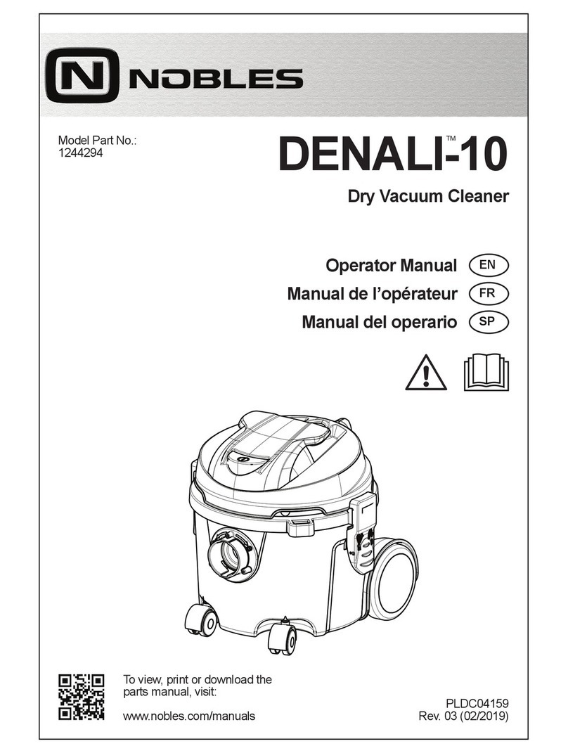 Nobles DENALI-10 Operator's manual