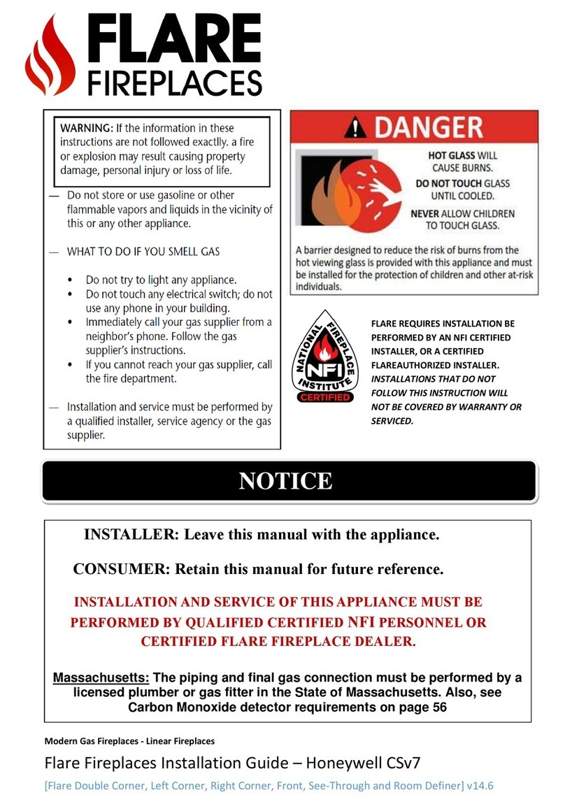 Honeywell Flare Front Series installation guide