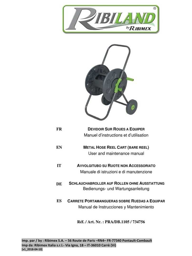 Ribimex Ribiland PRA/DB.1105 Operating instructions