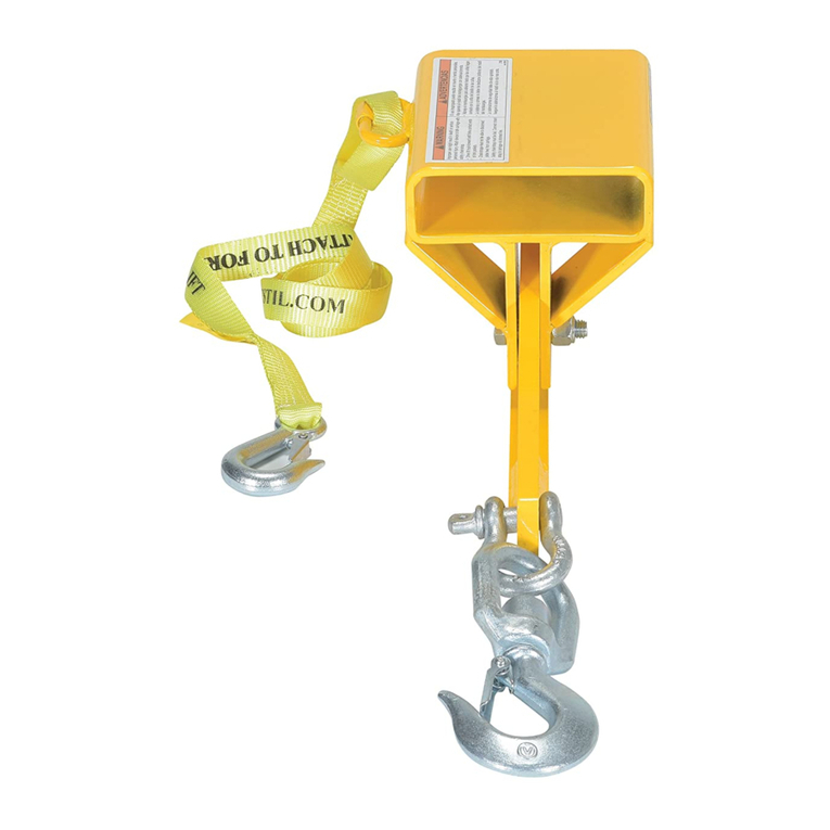Vestil S-FORK-4-AT instruction manual Vestil S-FORK-4-AT instruction manual