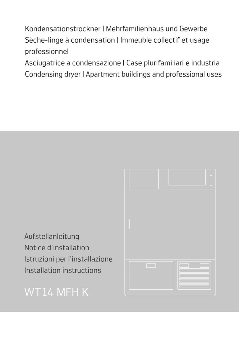 Schulthess WT14 MFH K User manual