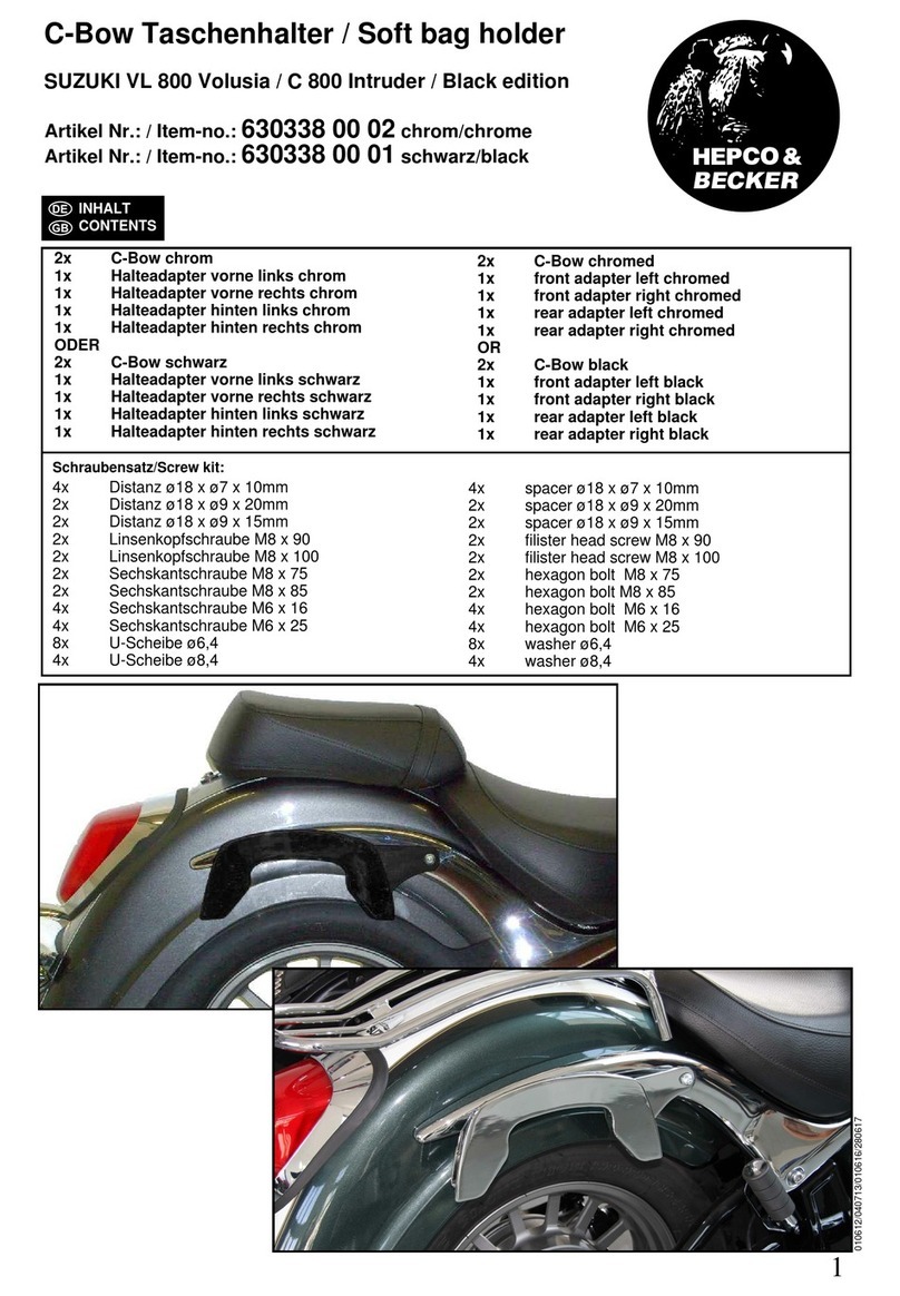 hepco & becker 630338 00 02 User manual hepco & becker 630338 00 02 User manual