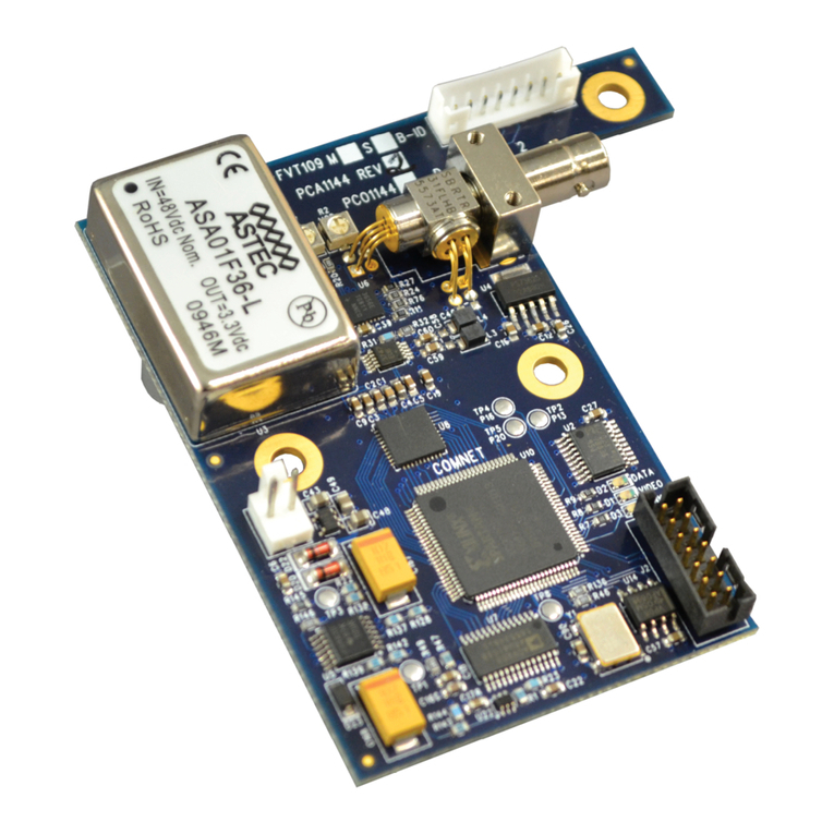 Comnet FVT110M1/BO User manual