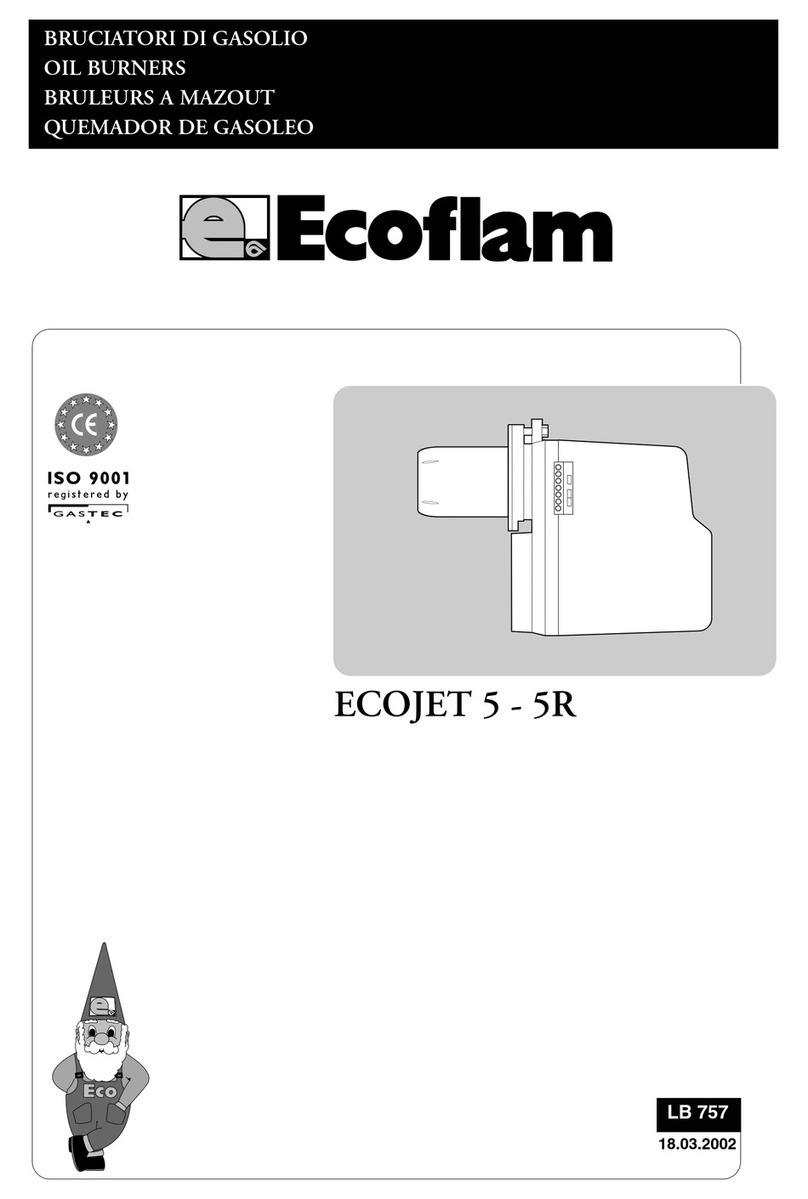 Ecoflam ECOJET 5 manual Ecoflam ECOJET 5 manual