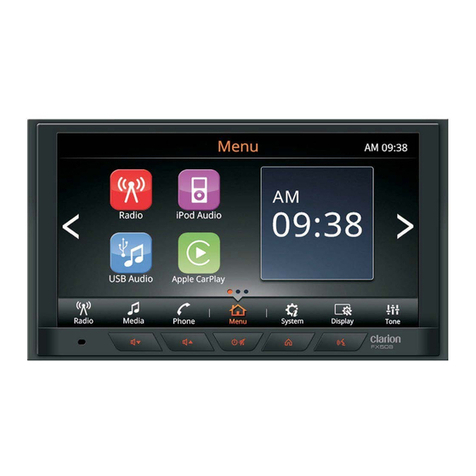 Clarion FX508 User manual
