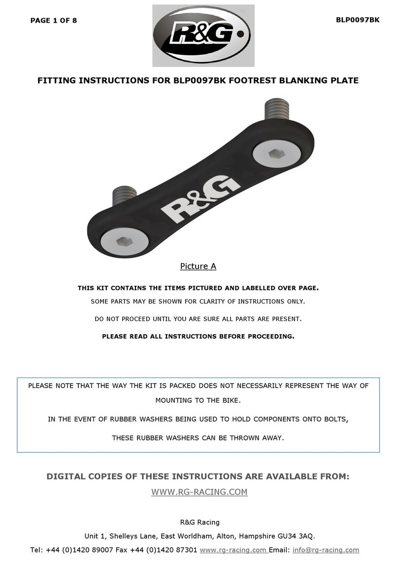R&G BLP0097BK User manual