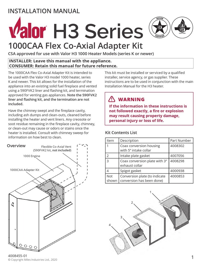 Valor H3 Series User manual Valor H3 Series User manual