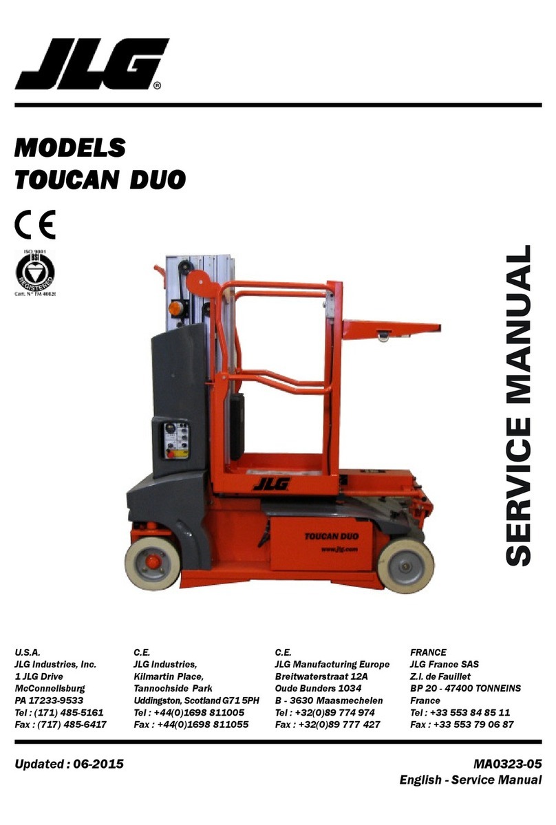 JLG TOUCAN DUO User manual