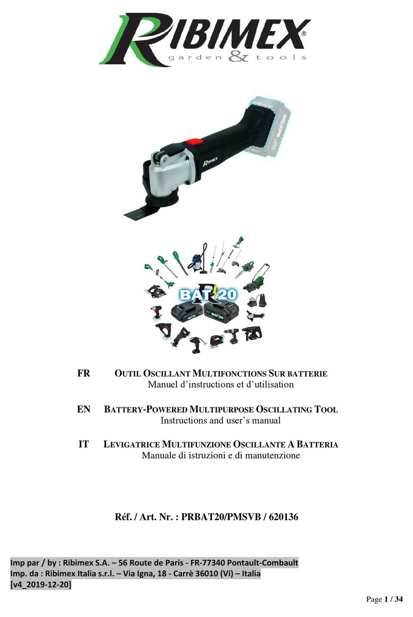 Ribimex RBAT20 PRBAT20/PMSVB Instruction Manual