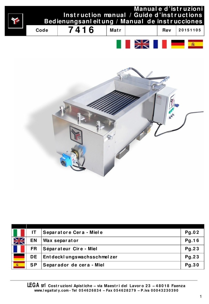Lega 7416 instruction manual