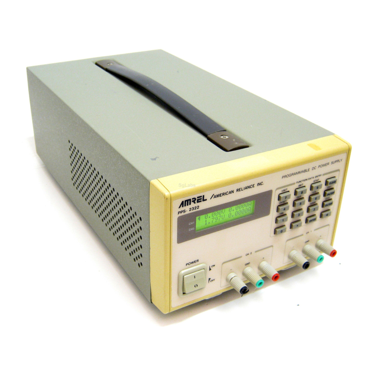 Amrel PPS-1326 manual