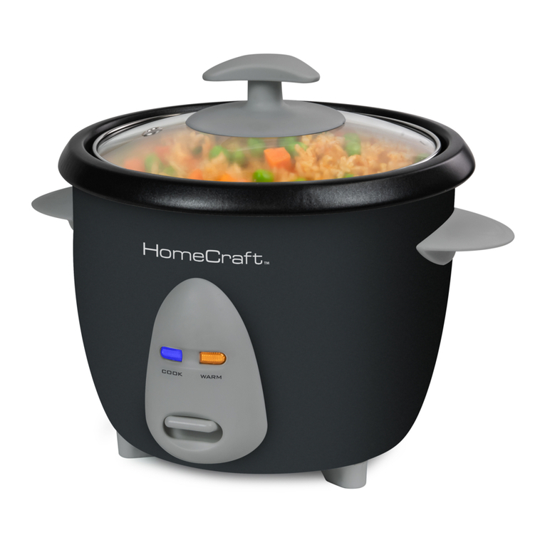 Homecraft HCRC6BK User manual