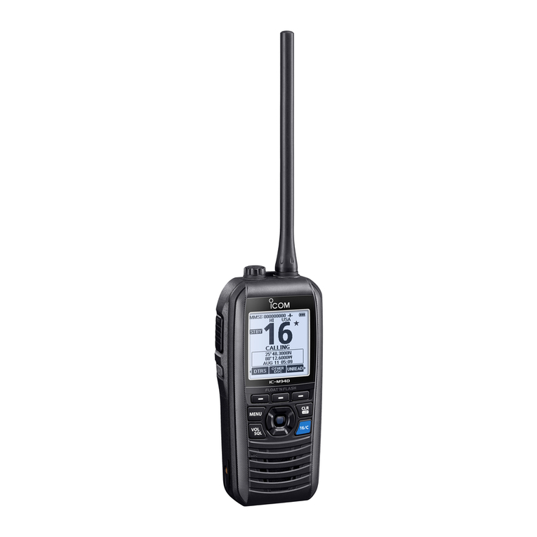 Icom IC-M94D User manual