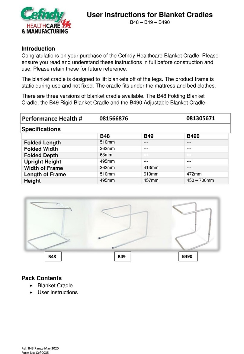 Cefndy B48 User instructions