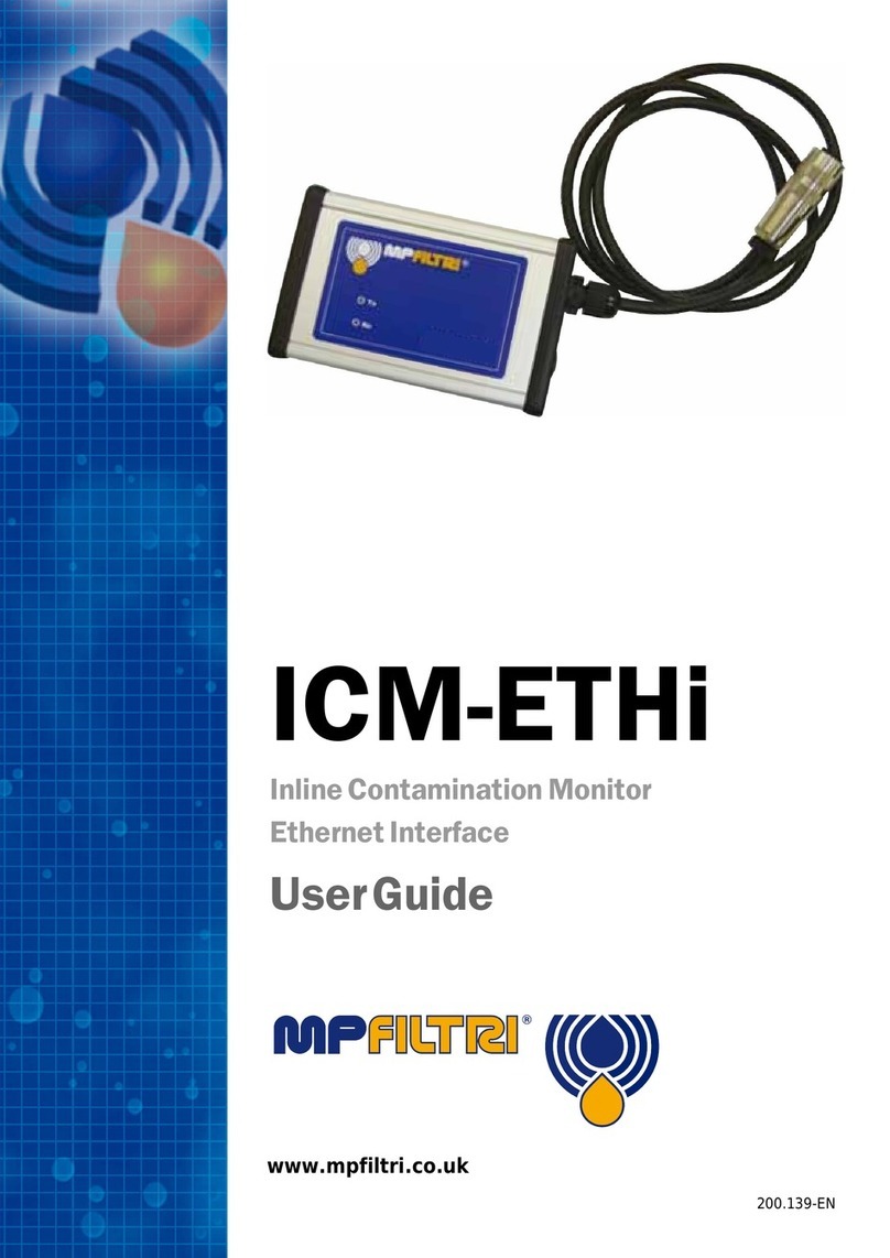 MPFiltri ICM-ETHi User manual