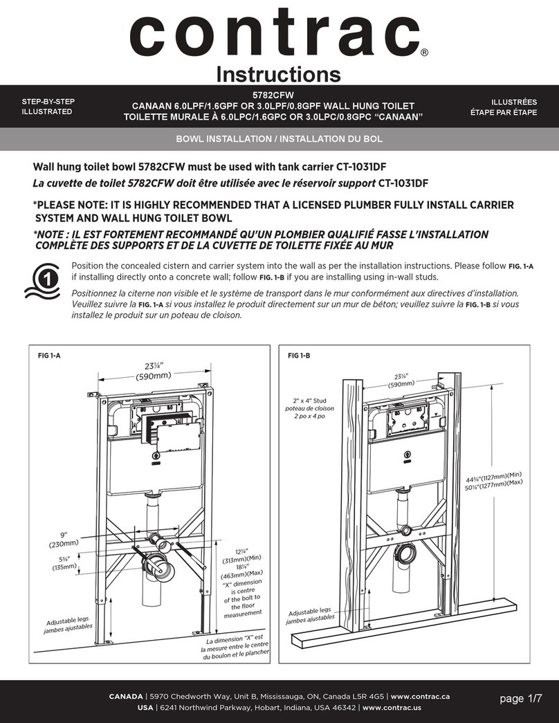 contrac 5782CFW instructions