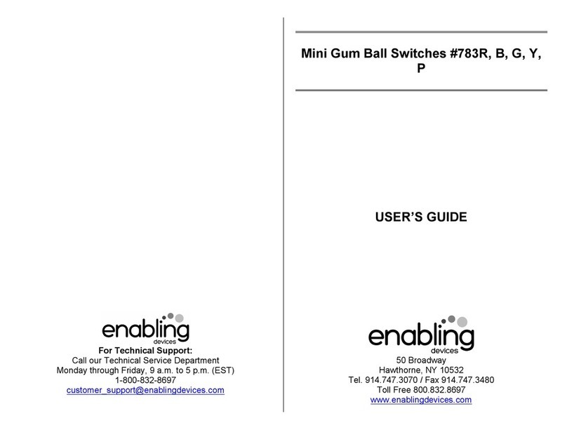 Enabling Devices 783R user guide