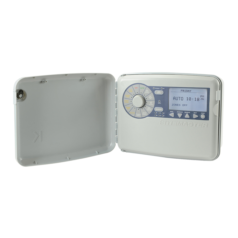 K-Rain SITEMASTER 3400 User manual