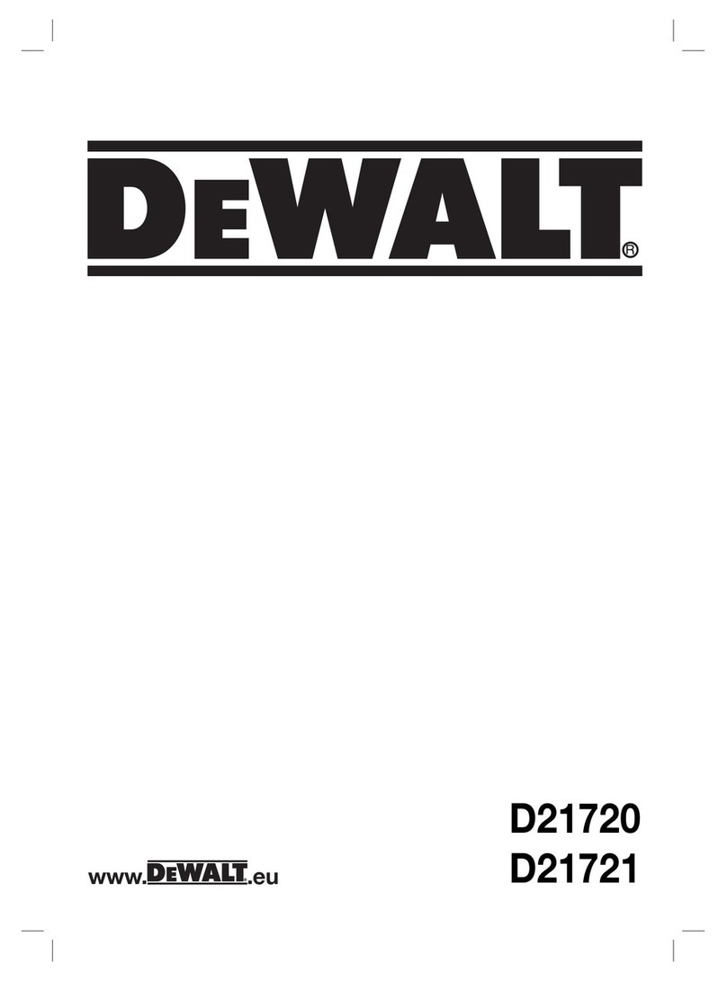 DeWalt D21720 User manual
