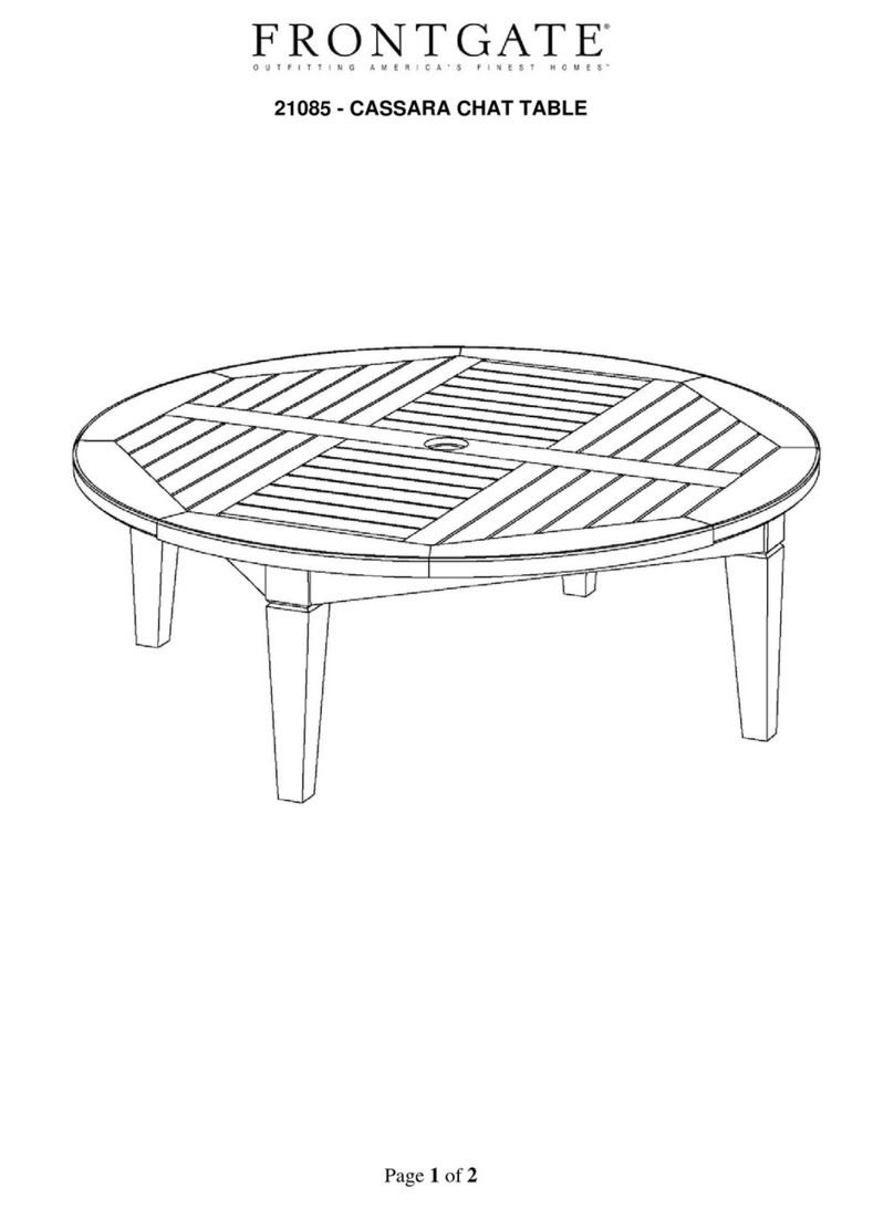 Frontgate CASSARA 21085 User manual