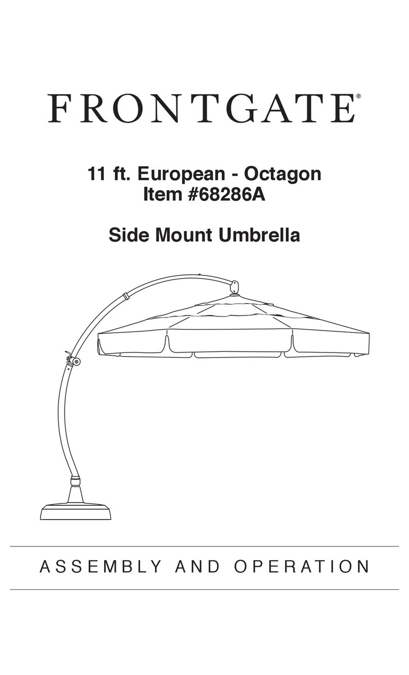 Frontgate 68286A Assembly and operation