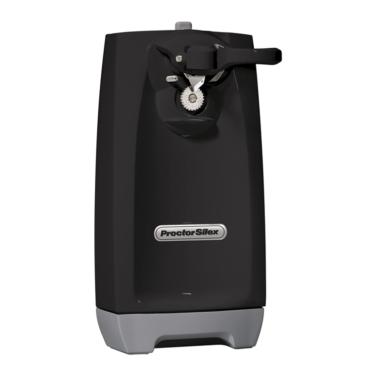 Proctor-Silex SURE CUT User manual Proctor-Silex SURE CUT User manual