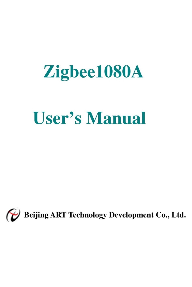 Beijing ART Tech Zigbee1080A user manual