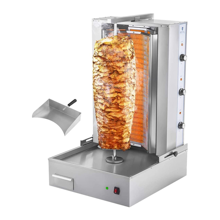 Royal Catering RCEK-380 user manual