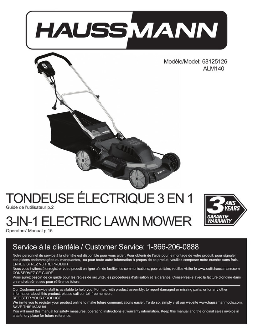 Haussmann ALM140 User manual