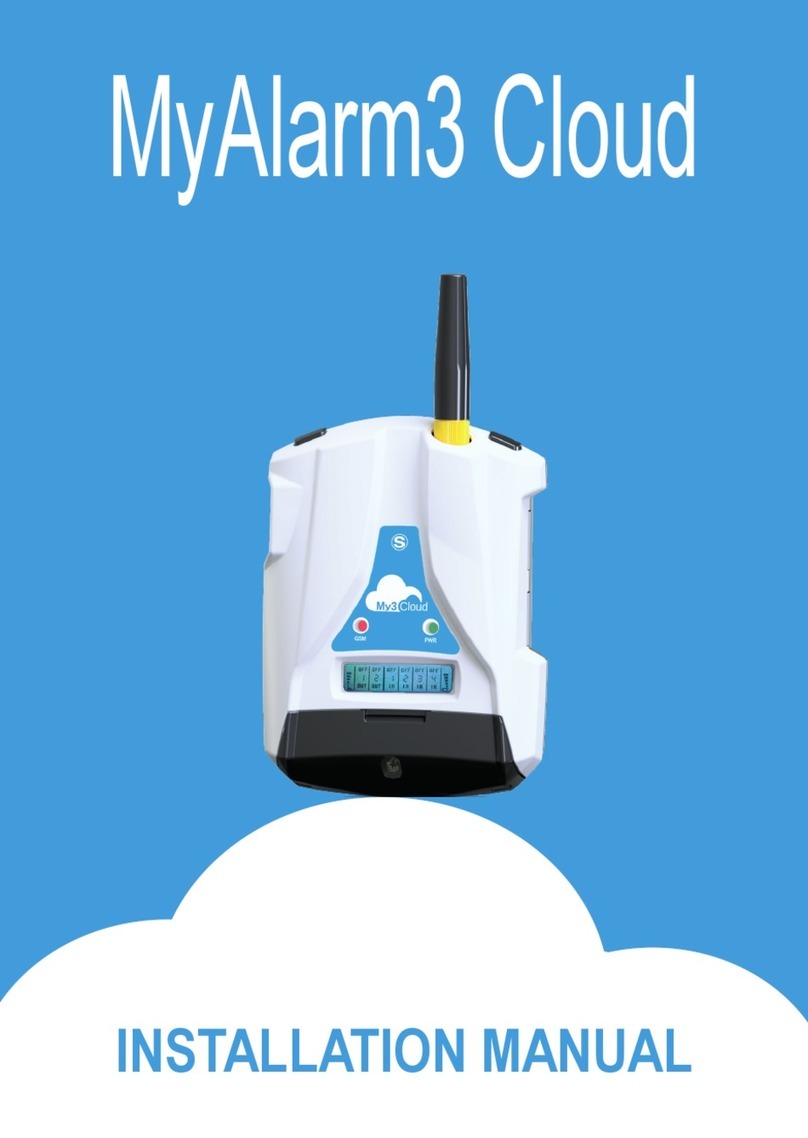 Seneca MyAlarm3 Cloud installation manual