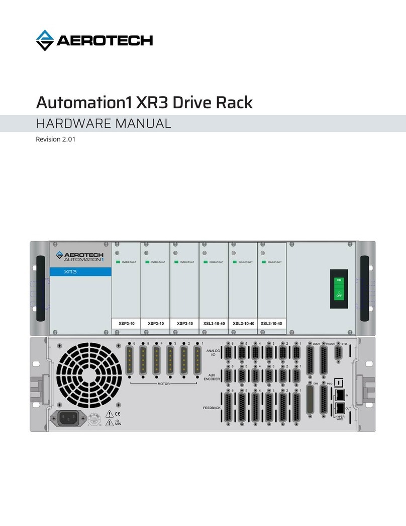 Aerotech Automation1 XR3 Series User manual