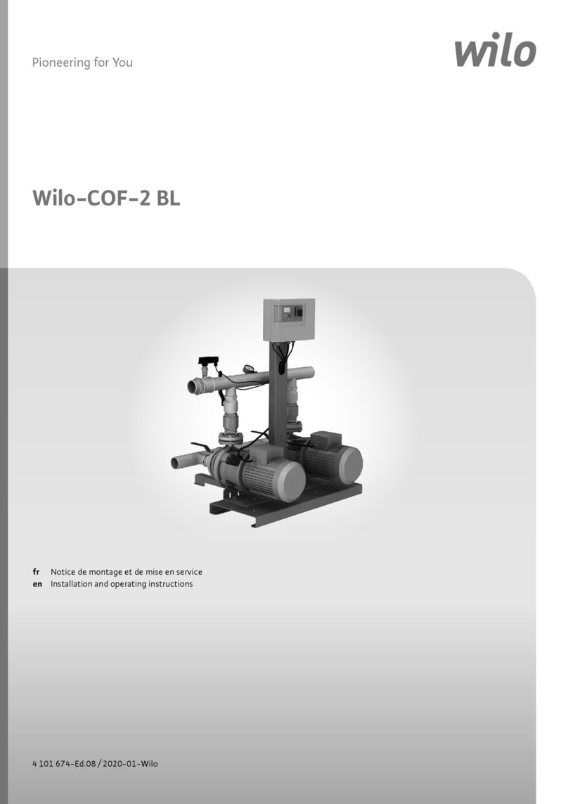 Wilo COF-2 BL User manual Wilo COF-2 BL User manual
