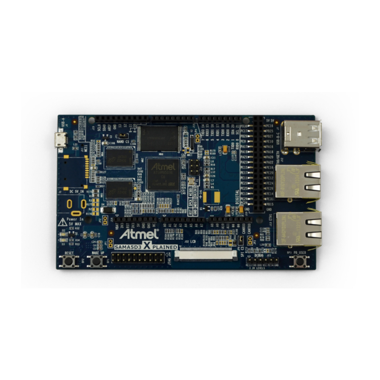 Atmel SAMA5D3 Xplained Parts list manual