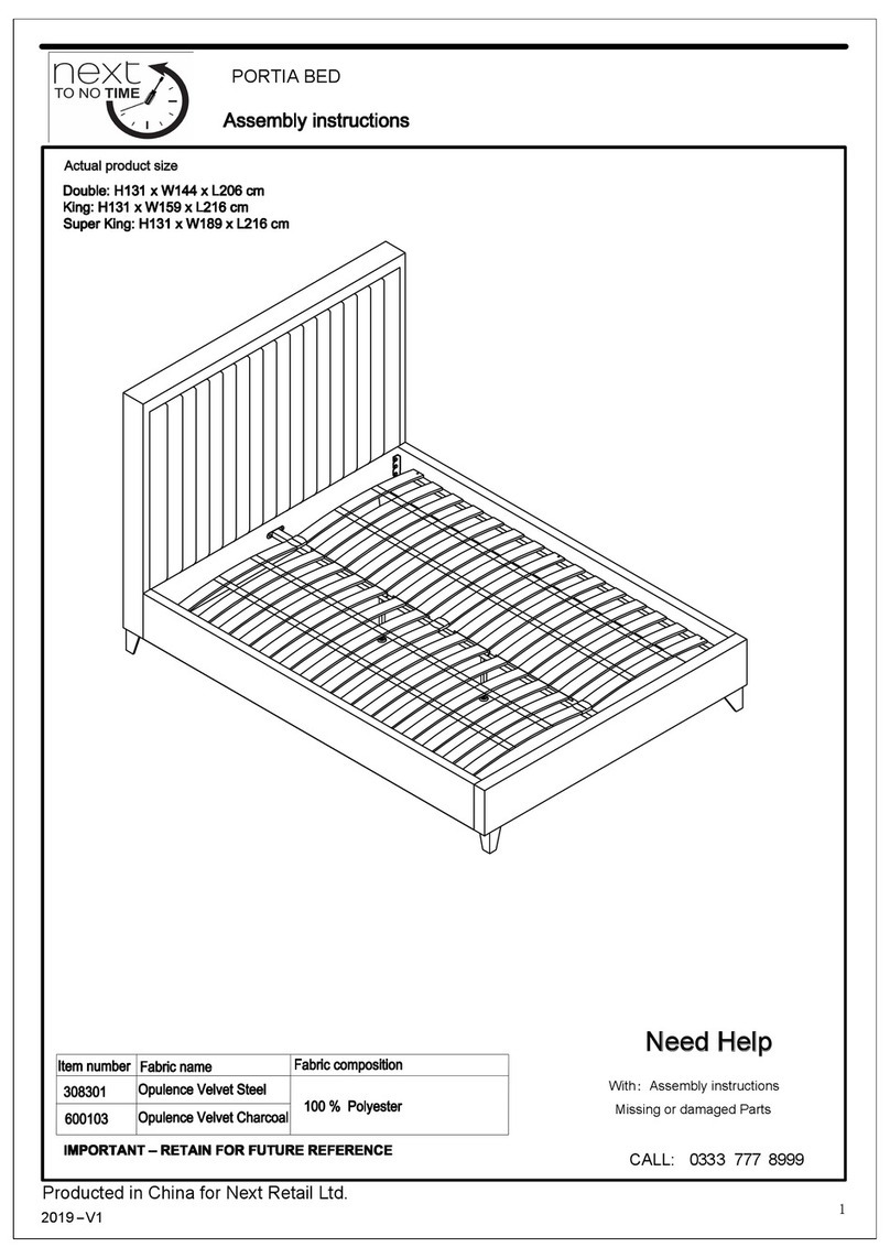 Next PORTIA 308301 User manual