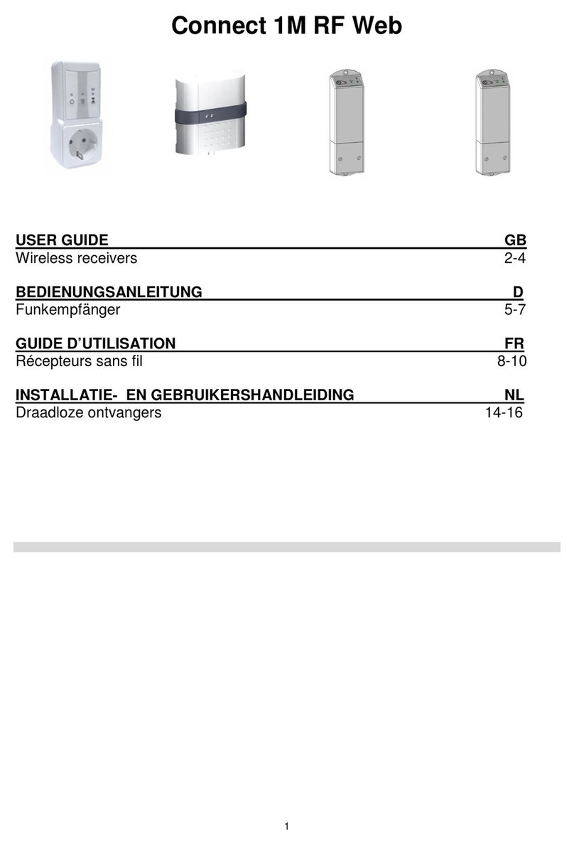 Tempco Connect 1M RF Web User manual