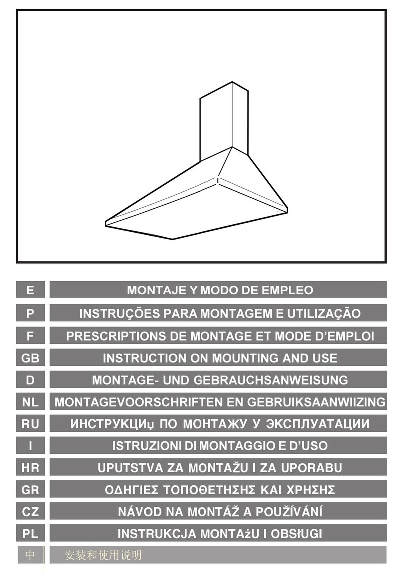 Hoover HCT60 Instruction on mounting and use