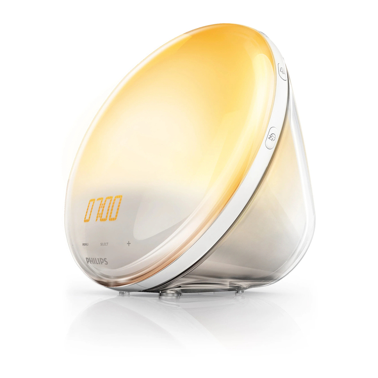 Philips Wake-up Light user manual