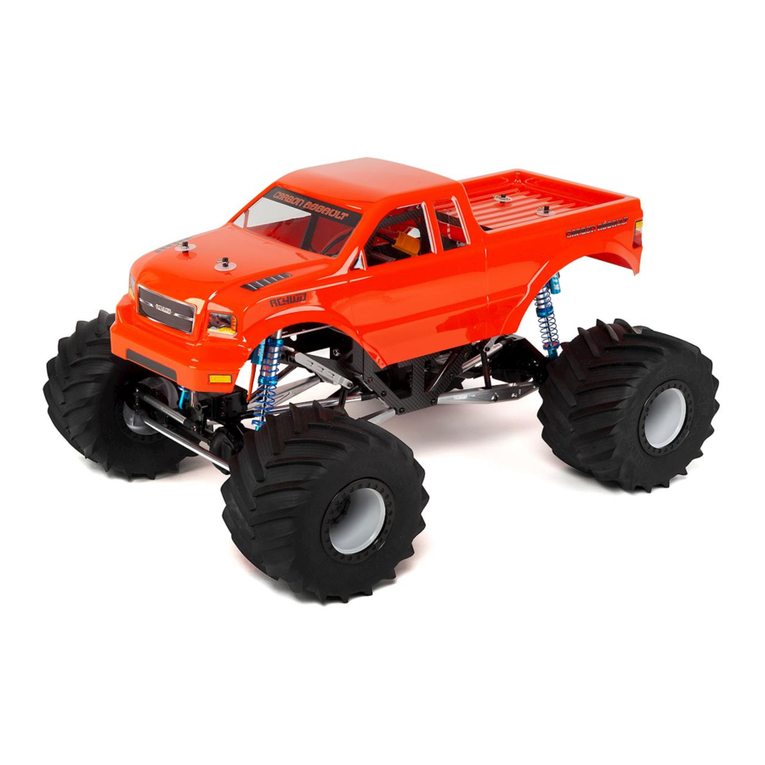 RC4WD Carbon Assault 1/10th Monster Truck Builder's... manual