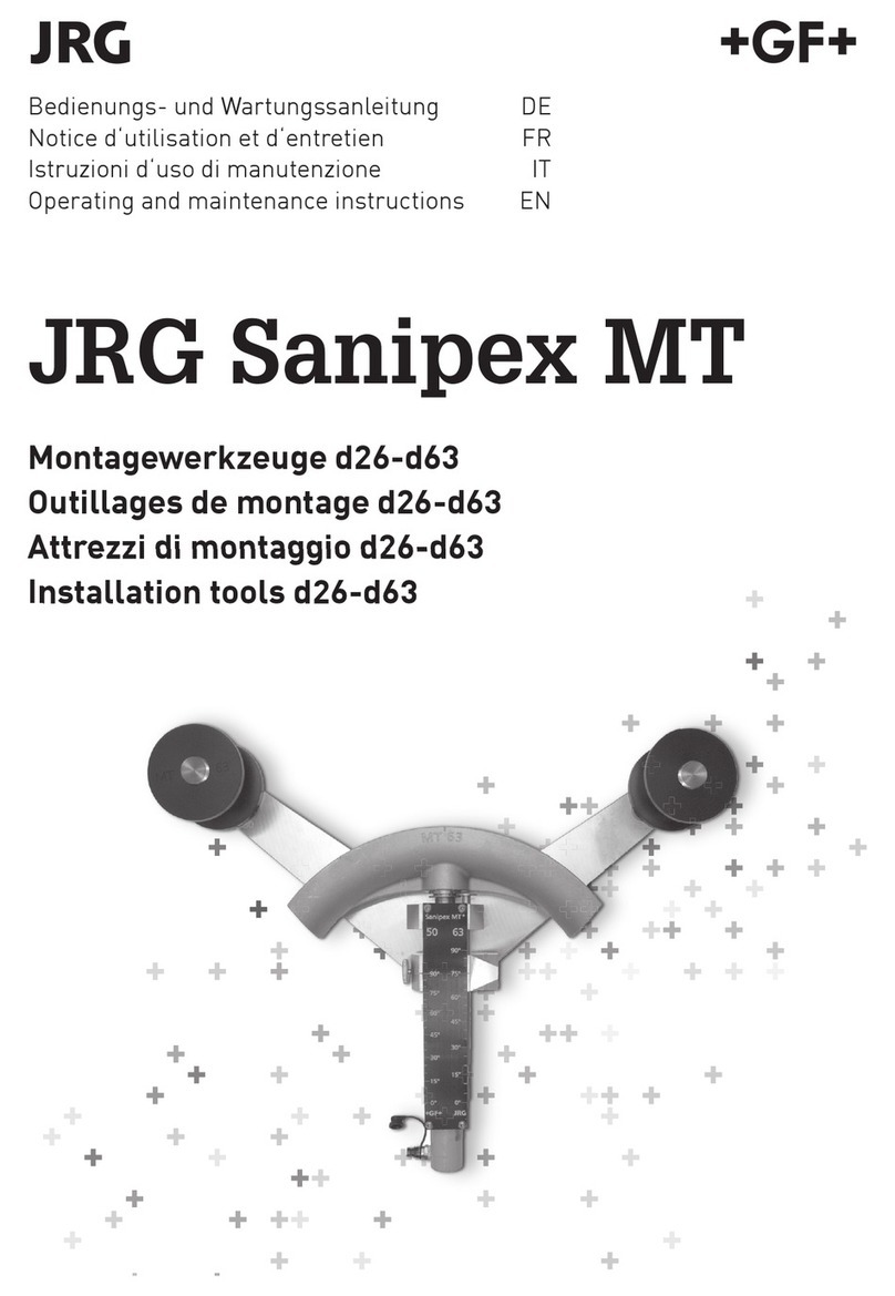 GF JRG Sanipex MT Manual