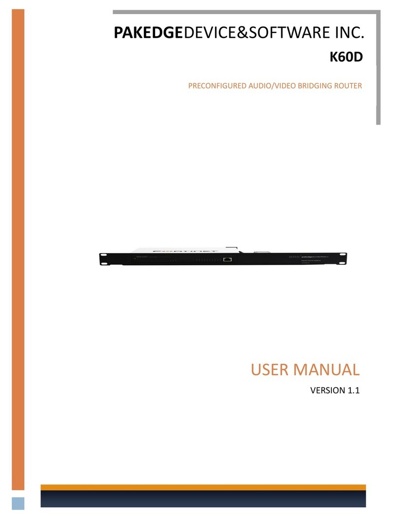 Pakedge Device & Software K60D User manual Pakedge Device & Software K60D User manual
