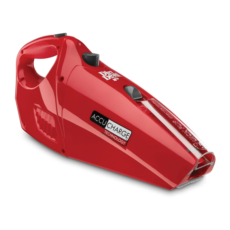 Dirt Devil BD10045RED User manual