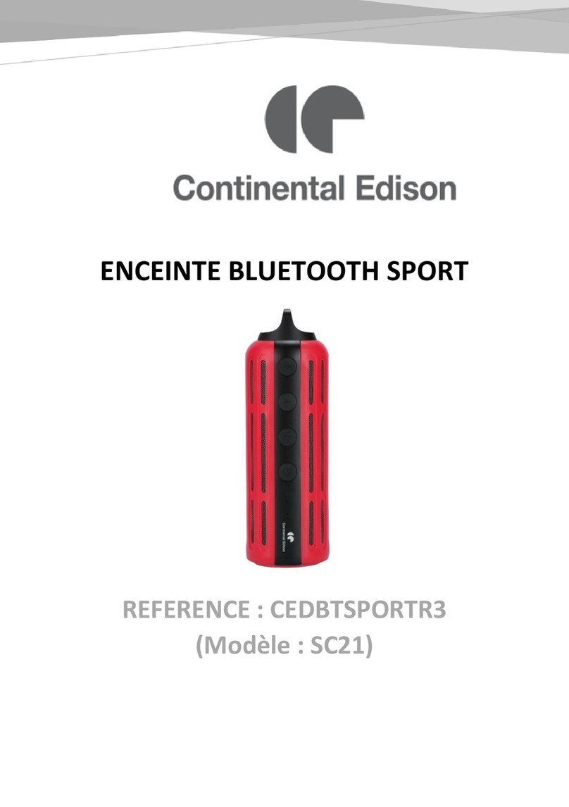 CONTINENTAL EDISON SC21 manual
