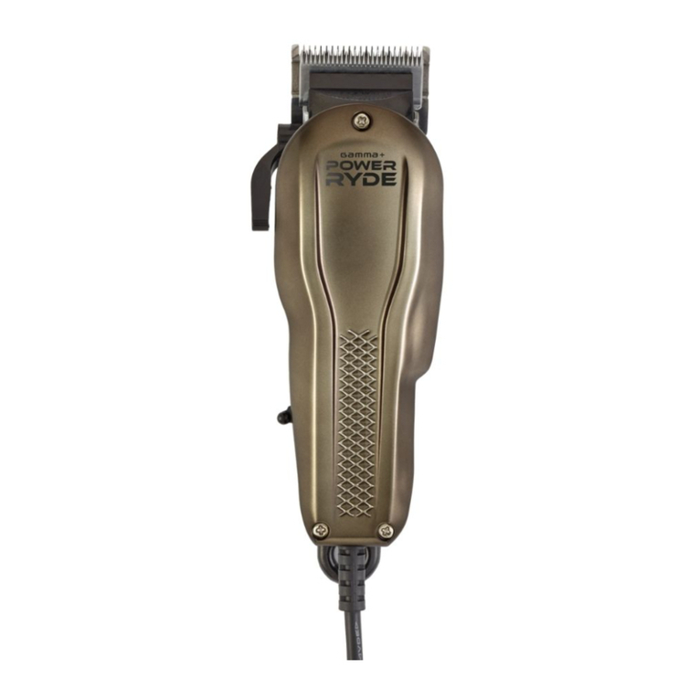 Gamma+ TAGLIACAPELLI CON CAVO user manual