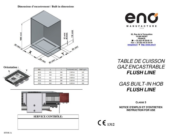 Eno FLUSH Series User manual