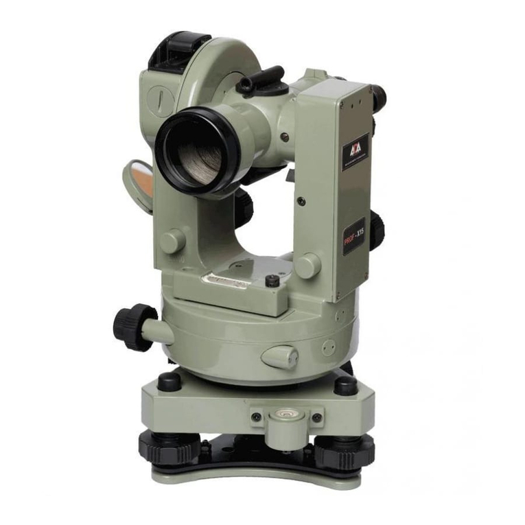 ADA INSTRUMENTS PROF X15 User manual