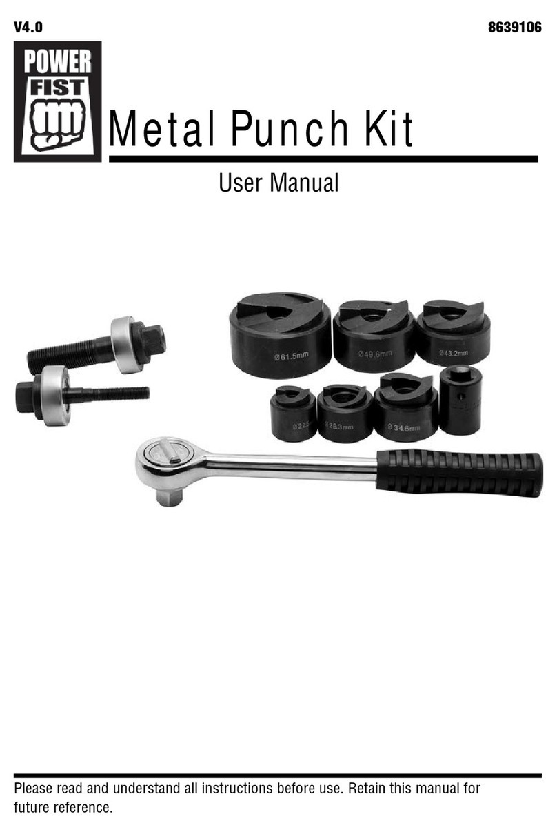 Power Fist 8639106 User manual