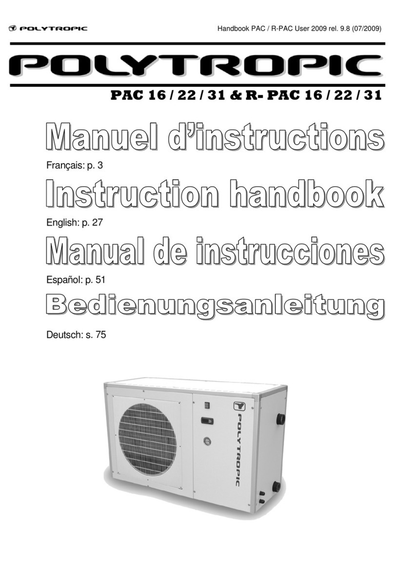 Polytropic PAC 16 Instruction handbook