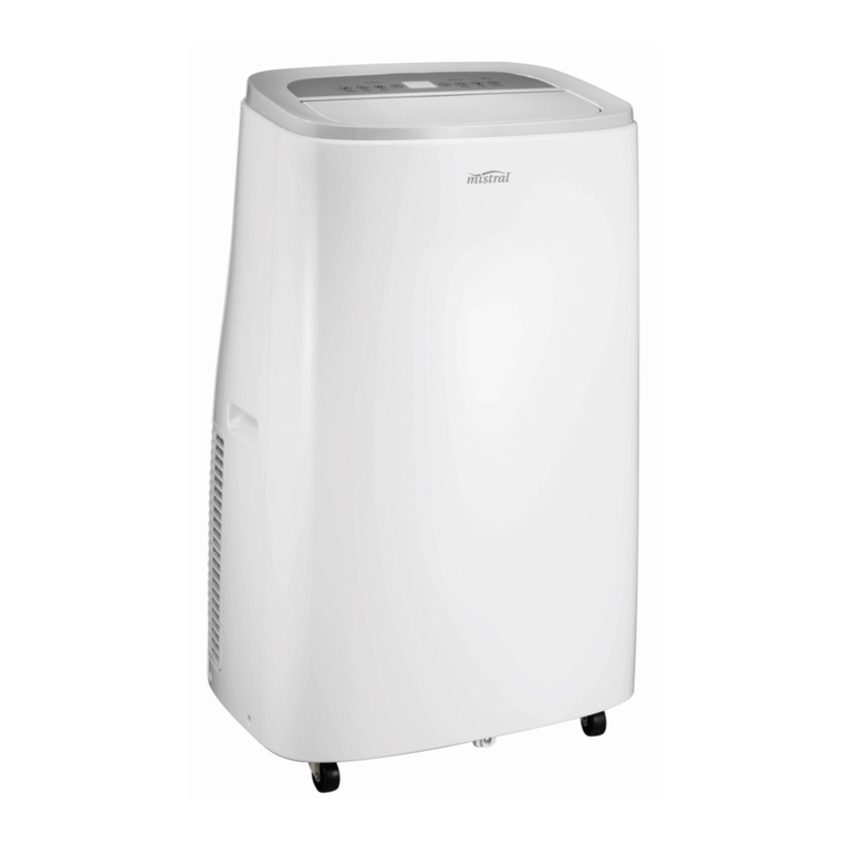 Mistral MA02016KRY30 User manual